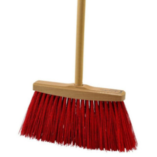 Miotła nylon midi z kijem A 09-122 mix